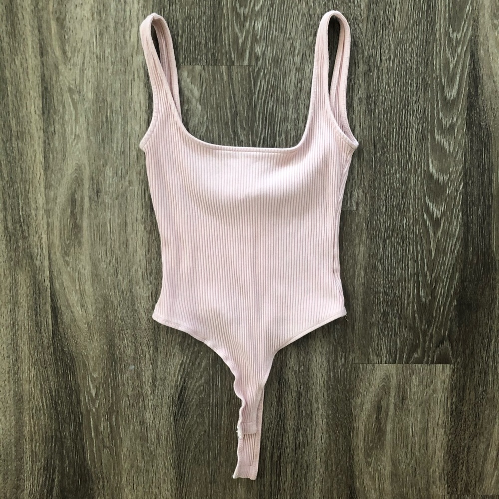 Lightly worn Revolve Scoop back thong bodysuit
